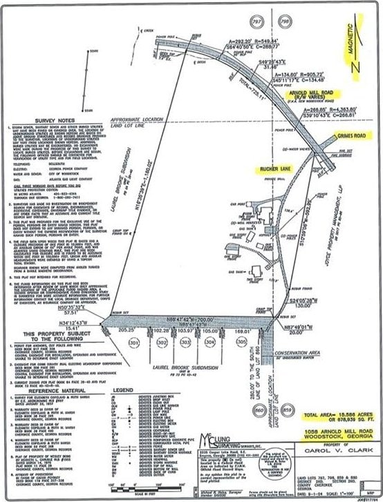 1058 Arnold Mill Rd, Woodstock GA, 30188 land for sale