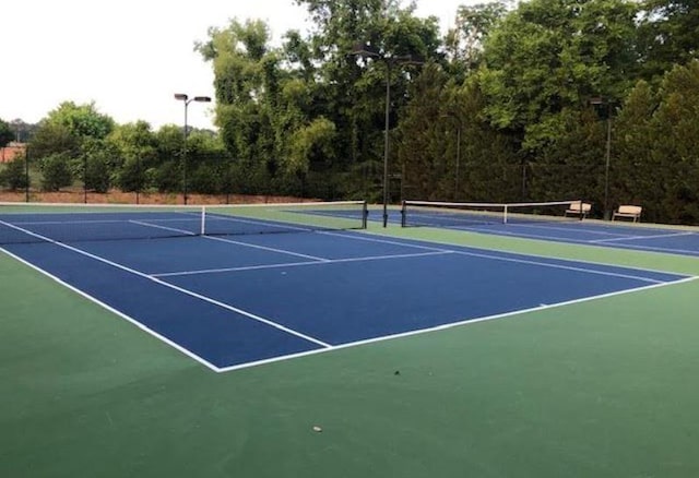 114 Vinings Way SE, Calhoun, GA 30701 - view of tennis court with community basketball court