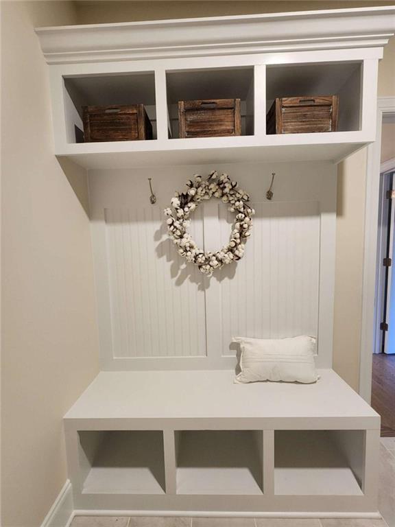 view of mudroom