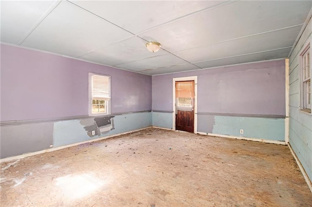 view of unfurnished room