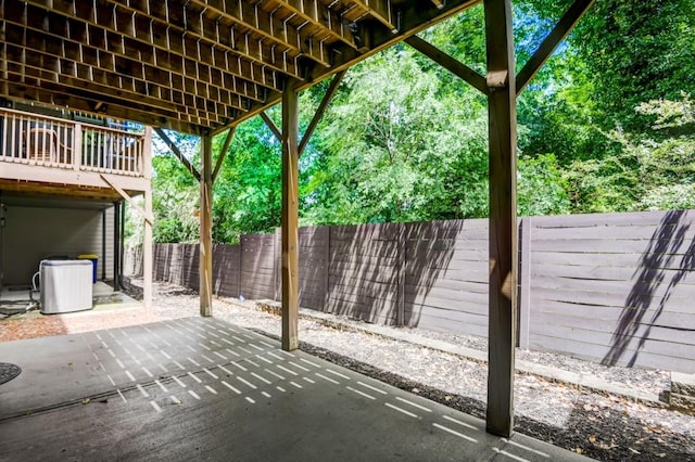 exterior space with a patio area