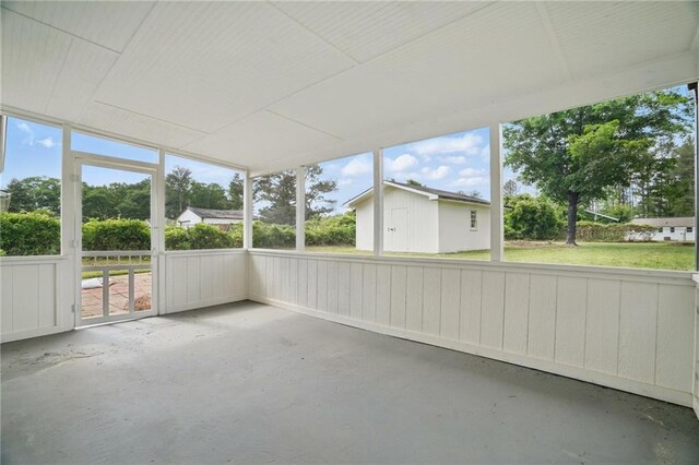 46 Forkwood Cir, Hiram, GA 30141 - unfurnished sunroom featuring plenty of natural light