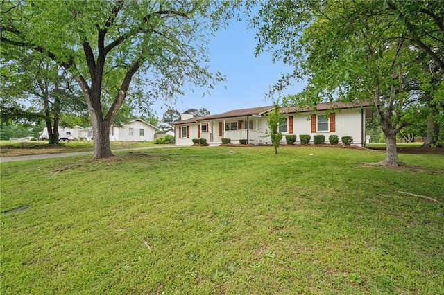 46 Forkwood Cir, Hiram, GA 30141 - ranch-style house with a front yard