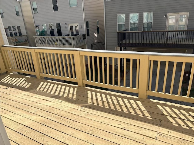 view of deck