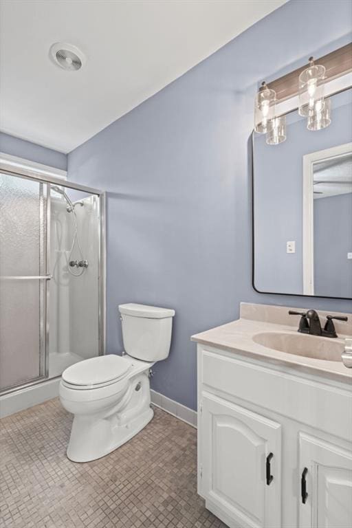 881 Mclinden Ave SE, Smyrna, GA 30080 - bathroom with vanity and a stall shower