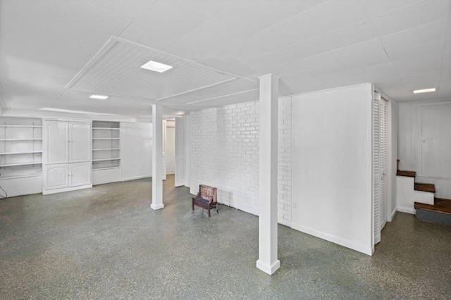 881 Mclinden Ave SE, Smyrna, GA 30080 - finished basement featuring baseboards and stairway