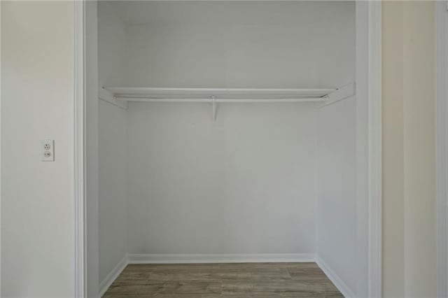 view of closet