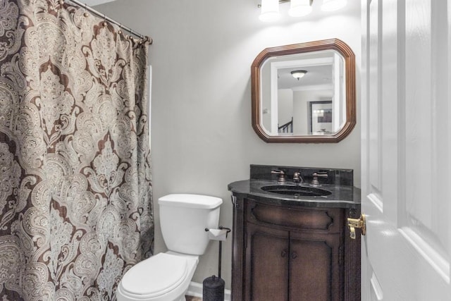 420 Heritage Park Trce NW Unit 22, Kennesaw, GA 30144 - bathroom with vanity and a shower with curtain