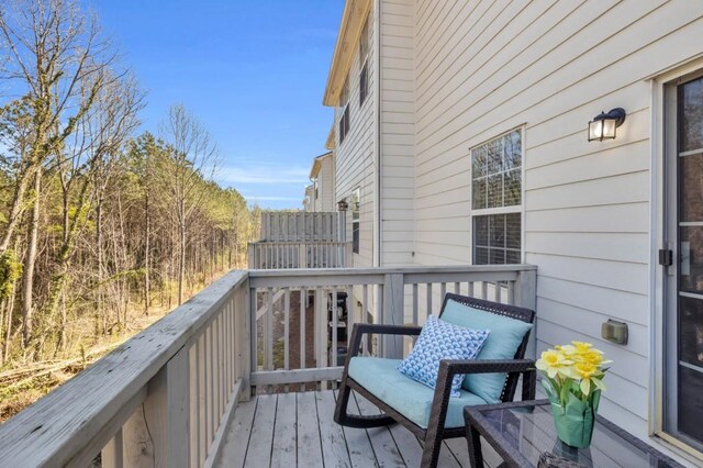 420 Heritage Park Trce NW Unit 22, Kennesaw, GA 30144 - view of wooden deck