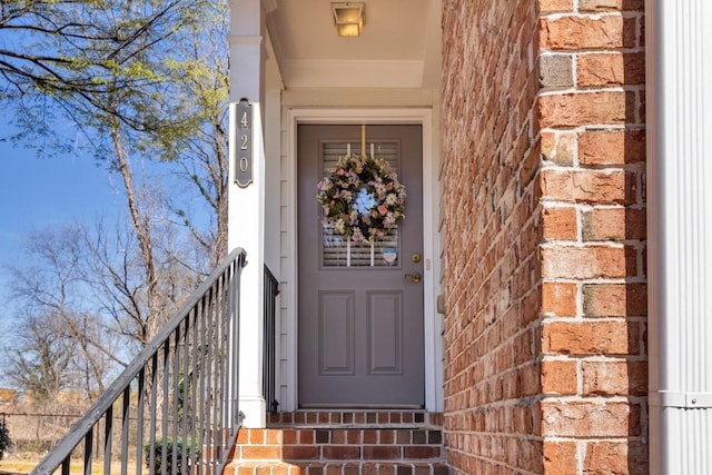 420 Heritage Park Trce NW Unit 22, Kennesaw, GA 30144 - property entrance featuring brick siding