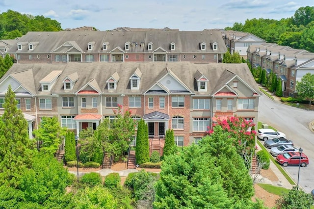 view of property with a residential view