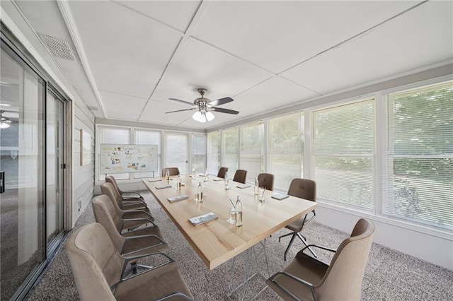 2466 Country Club Dr, Conyers, GA 30013 - sunroom / solarium featuring plenty of natural light and carpet