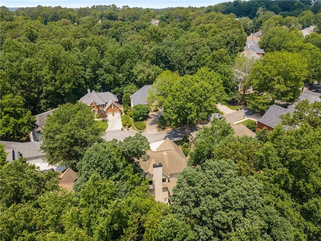290 Edwardton Ct, Roswell, GA 30076 - bird's eye view of a heavily wooded area