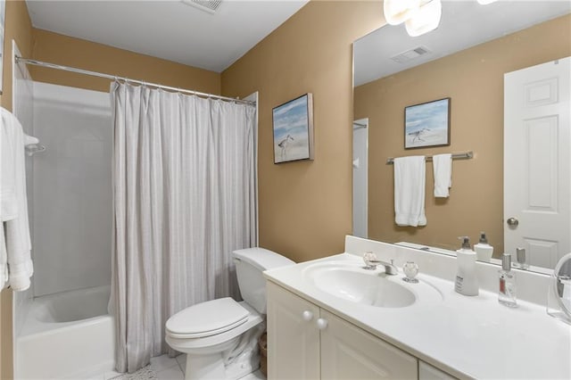 290 Edwardton Ct, Roswell, GA 30076 - full bath featuring vanity, shower / bath combo, and tile patterned flooring