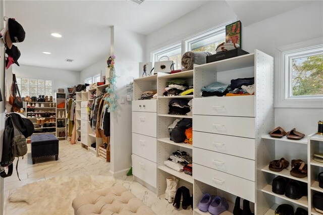 view of spacious closet