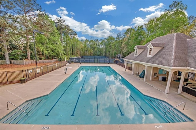 1405 Wilmington Way, Grayson, GA 30017 - community pool featuring fence and a patio