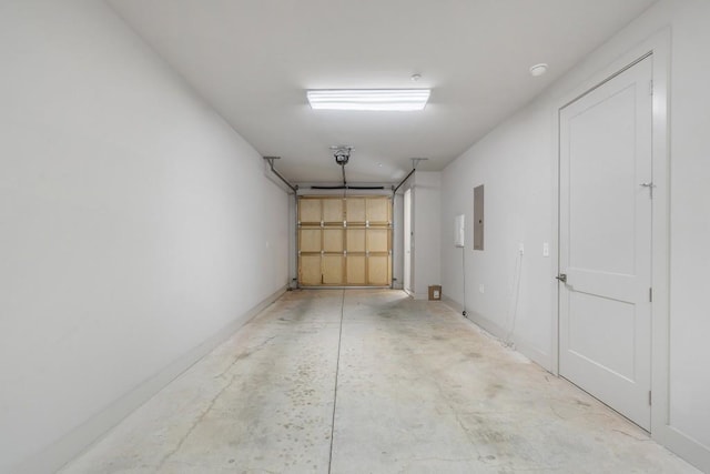133 City View Ct NE, Atlanta, GA 30308 - garage featuring electric panel and baseboards