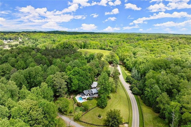 467 Liberty Grove Rd, Alpharetta, GA 30004 - aerial view of a forest