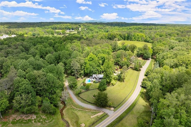 467 Liberty Grove Rd, Alpharetta, GA 30004 - aerial view of property and surrounding area with a forest