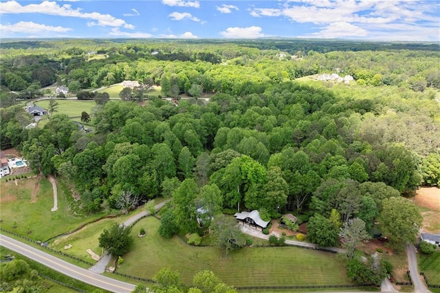 467 Liberty Grove Rd, Alpharetta, GA 30004 - view of property location featuring a heavily wooded area