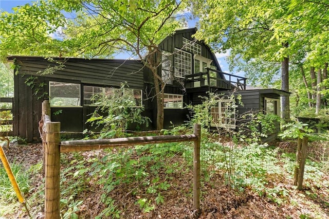 467 Liberty Grove Rd, Alpharetta, GA 30004 - rear view of property with a wooden deck