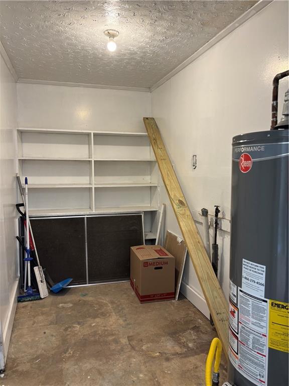 2103 River Rd, Ellenwood, GA 30294 - storage room with water heater