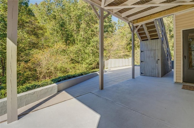 view of patio / terrace