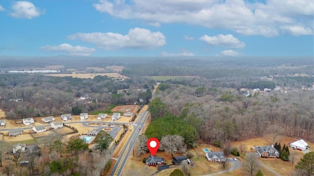 180 Kingston Highway 293 NW, Cartersville, GA 30120 - aerial overview of property's location featuring a forest
