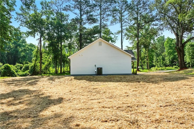 124 Sims Dr, Hiram, GA 30141 - view of side of property with cooling unit