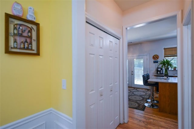 574 Friars Head Dr, Suwanee, GA 30024 - hall with wood finished floors