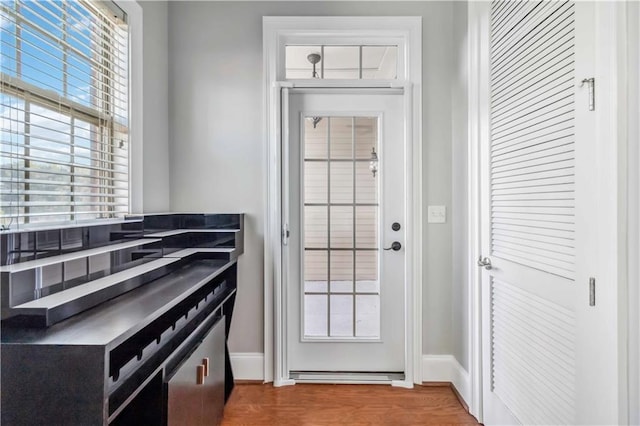 2300 Peachford Rd Unit 1410, Atlanta, GA 30338 - doorway featuring hardwood / wood-style flooring