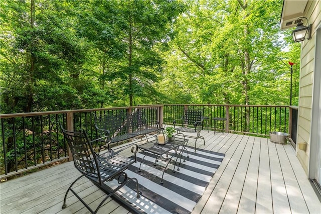 335 Cameron Ridge Dr, Atlanta, GA 30328 - view of wooden deck