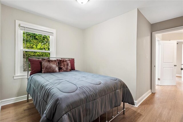 1623 Athens Ave SW, Atlanta, GA 30310 - bedroom with baseboards and wood finished floors