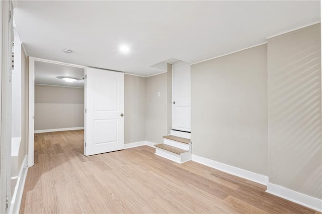 1623 Athens Ave SW, Atlanta, GA 30310 - finished below grade area featuring light wood-style flooring and baseboards
