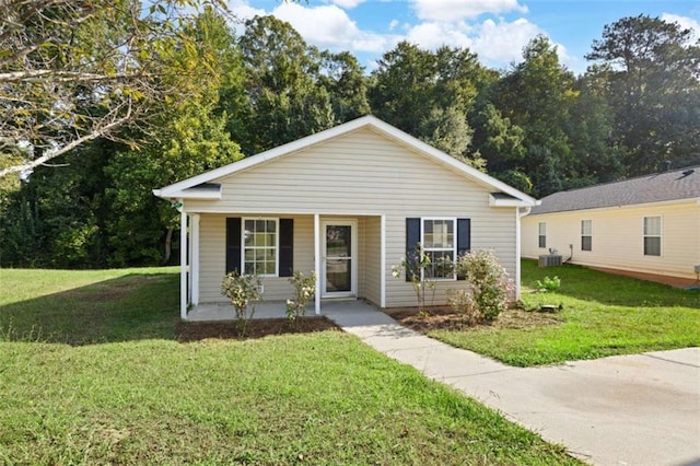 3645 Ten Oaks Cir, Powder Springs, GA 30127 - view of front of house featuring a porch and a front lawn