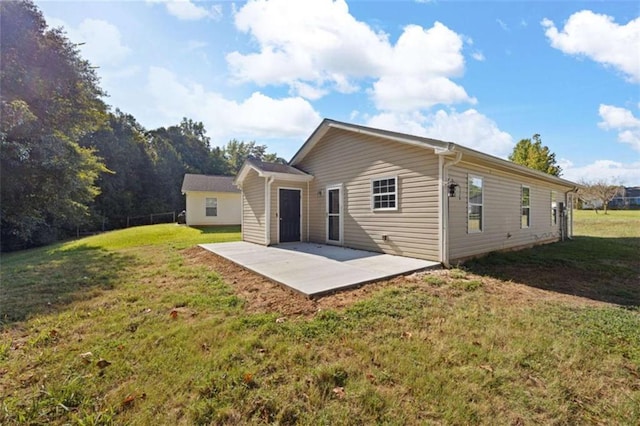 3645 Ten Oaks Cir, Powder Springs, GA 30127 - back of house featuring a patio and a yard