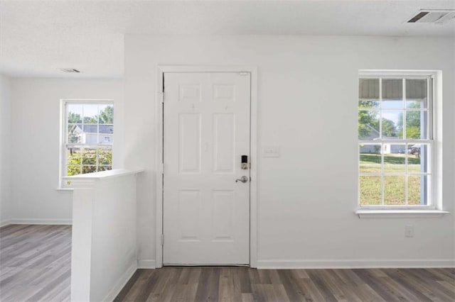 3645 Ten Oaks Cir, Powder Springs, GA 30127 - entryway featuring wood finished floors and baseboards