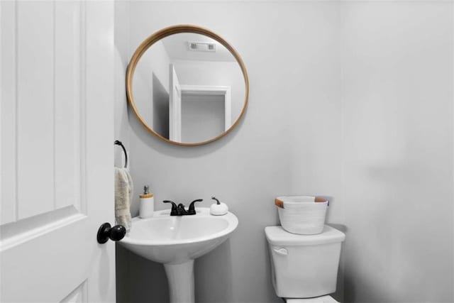 bathroom with toilet