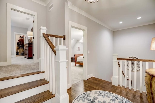 interior space featuring hardwood / wood-style flooring