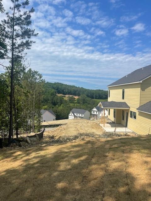 222 Silvercrest Dr, Acworth, GA 30101 - view of yard featuring a patio area