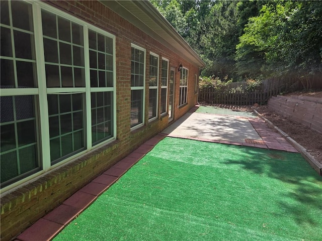 2110 Retreat Haven Ln, Dacula, GA 30019 - view of yard featuring a patio and fence