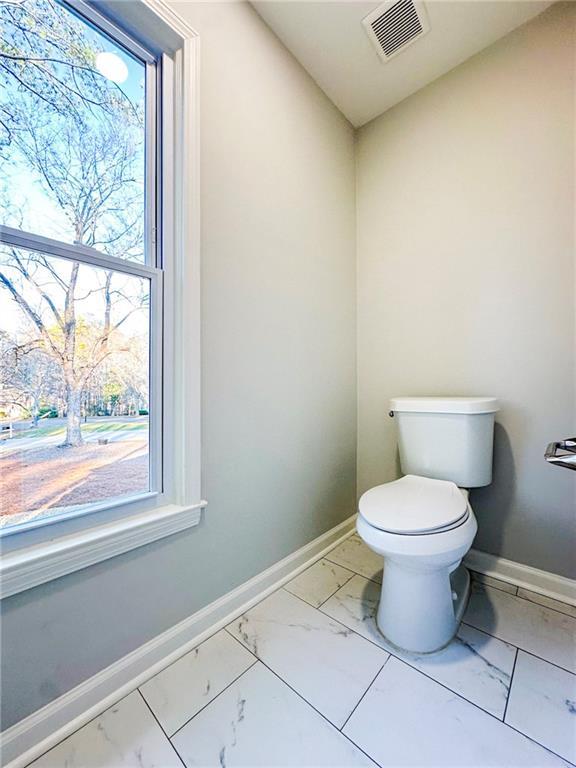 bathroom with toilet