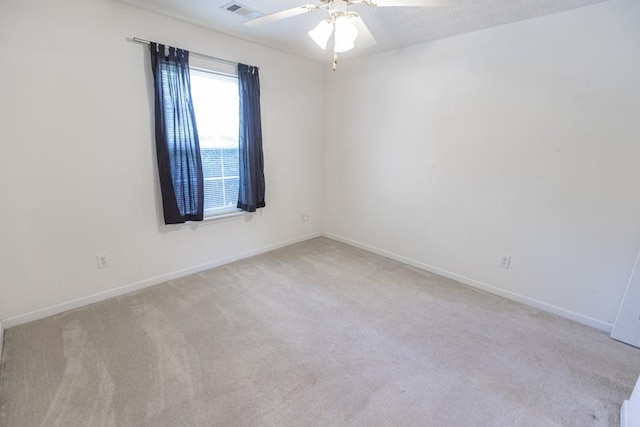 706 Hillmont Dr, Loganville, GA 30052 - unfurnished room with light carpet and a ceiling fan