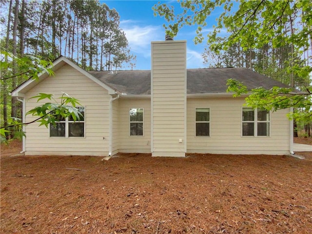 view of rear view of house