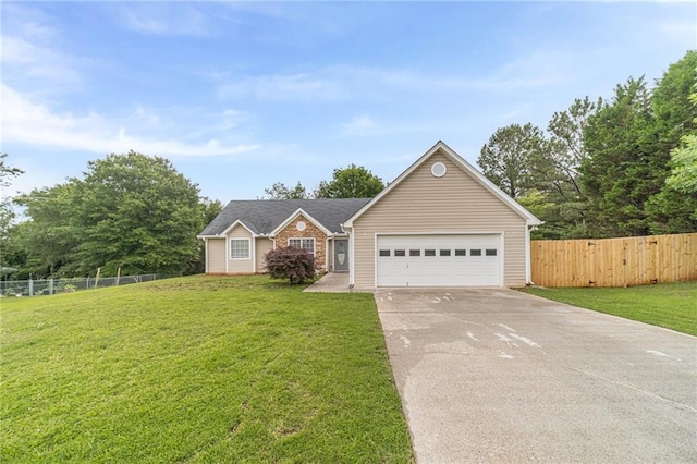 901 Elijah Way, Bethlehem, GA 30620 - view of front facade with driveway and an attached garage