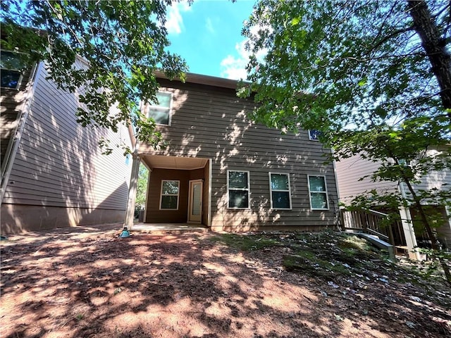 view of rear view of house