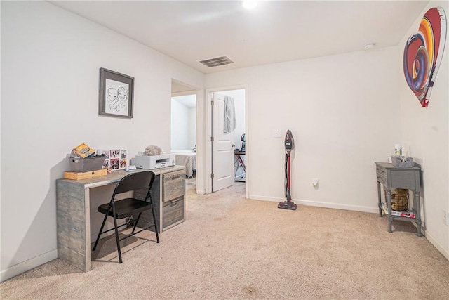 2909 Emme Ct, Conyers, GA 30094 - carpeted home office featuring baseboards