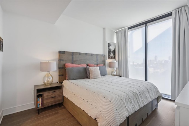 788 W Marietta St NW Unit 403, Atlanta, GA 30318 - bedroom with wood finished floors and access to outside