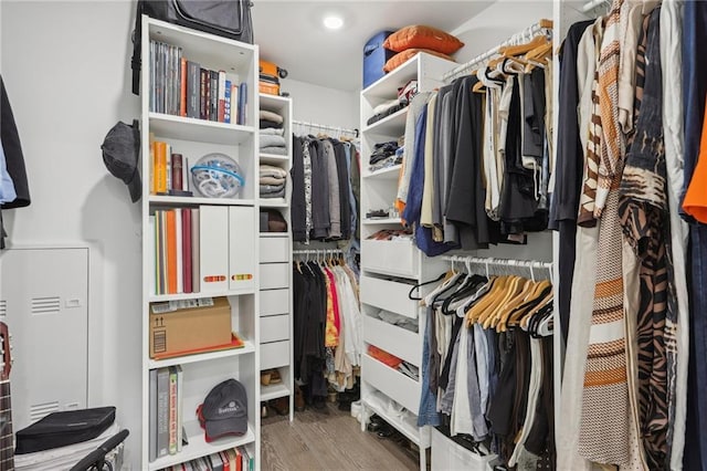 788 W Marietta St NW Unit 403, Atlanta, GA 30318 - spacious closet with wood finished floors