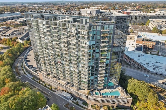788 W Marietta St NW Unit 403, Atlanta, GA 30318 - view of urban area featuring a pool and apartment complex
